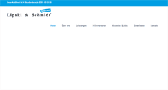 Desktop Screenshot of lipskiundschmidt.de